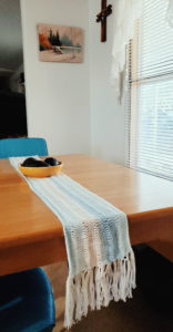 Knit Ombre Table Runner