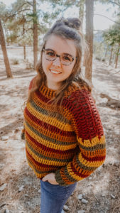 Chunky Fall Crochet Sweater