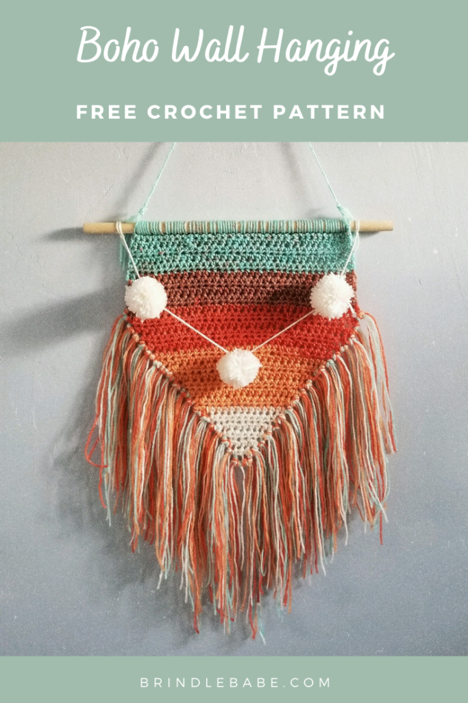Yarn and Colors Must-Have Boho Wall Hanging Crochet Kit